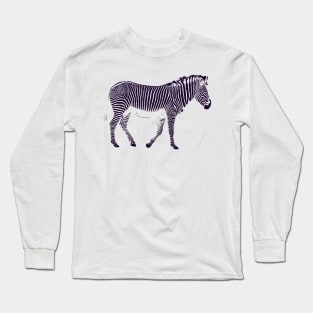 Zebra Stripes Long Sleeve T-Shirt